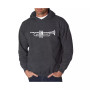 Men's Word Art Hoodie - Trumpet