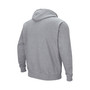Men's Heathered Gray Cal Poly Mustangs Arch and Logo Pullover Hoodie