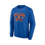 Men's Branded Heathered Royal New York Mets Classic Move Pullover Sweatshirt