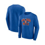 Men's Branded Heathered Royal New York Mets Classic Move Pullover Sweatshirt