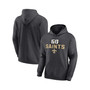 Men's Branded Charcoal New Orleans Saints Victory Earned Pullover Hoodie