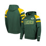 Men's Green Green Bay Packers Draft Fleece Raglan Pullover Hoodie