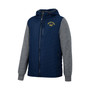 Men's Navy, Charcoal Cal Bears Course Herringbone Full-Zip Hoodie
