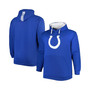 Men's Royal Indianapolis Colts Big and Tall Logo Pullover Hoodie