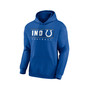 Men's Branded Royal Indianapolis Colts Hustle Pullover Hoodie