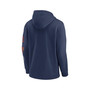 Men's Navy Detroit Tigers Rewind Lefty Pullover Hoodie