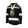 Men's Black Vegas Golden Knights Superior Lacer Team Pullover Hoodie