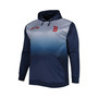 Men's Navy Boston Red Sox Fade Sublimated Fleece Big and Tall Pullover Hoodie