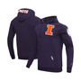 Men's Navy Illinois Fighting Illini Classic Pullover Hoodie