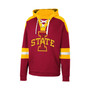 Men's Cardinal Iowa State Cyclones Lace-Up 4.0 Pullover Hoodie