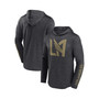 Men's Branded Charcoal LAFC First Period Space-Dye Pullover Hoodie