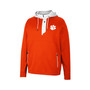 Men's Orange Clemson Tigers Luge 3.0 Quarter-Zip Hoodie