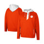 Men's Orange Clemson Tigers Luge 3.0 Quarter-Zip Hoodie