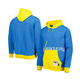 Men's Powder Blue Los Angeles Chargers Big Face 5.0 Pullover Hoodie