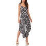 Women's Printed Tie Shoulder Jumpsuit