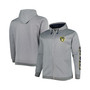 Men's Ash Milwaukee Brewers Big and Tall Pullover Hoodie