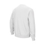 Men's White Boise State Broncos Arch and Logo Tackle Twill Pullover Sweatshirt