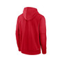 Men's Red Washington Nationals Authentic Collection Pregame Performance Pullover Hoodie