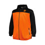 Men's Black, Orange San Francisco Giants Big and Tall Yoke Full-Zip Hoodie