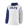 Men's Royal and White Indianapolis Colts Big and Tall Pullover Hoodie