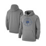 Men's Gray Duke Blue Devils Basketball Icon Club Fleece Pullover Hoodie
