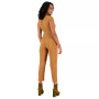 Women's V-Neck Tie-Waist Jumpsuit, Created for Macy's