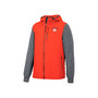 Men's Orange, Charcoal Clemson Tigers Course Herringbone Full-Zip Hoodie