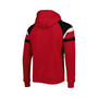 Men's Red Atlanta Falcons Draft Fleece Raglan Pullover Hoodie