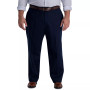 Men's Big & Tall Iron Free Premium Khaki Classic-Fit Flat Front Pant