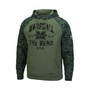 Men's Olive, Camo Marshall Thundering Herd OHT Military-Inspired Appreciation Raglan Pullover Hoodie