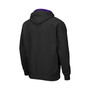 Men's Black ECU Pirates Arch and Logo 3.0 Full-Zip Hoodie