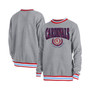 Men's Heather Gray St. Louis Cardinals Throwback Classic Pullover Sweatshirt