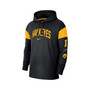 Men's Black Iowa Hawkeyes Jersey Performance Pullover Hoodie