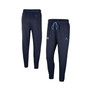 Men's Brand Navy North Carolina Tar Heels Logo Travel Fleece Pants