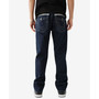 Men's Regular Ricky Straight Flatlock Jeans