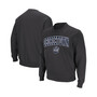 Men's Charcoal Georgetown Hoyas Arch and Logo Crew Neck Sweatshirt