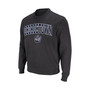 Men's Charcoal Georgetown Hoyas Arch and Logo Crew Neck Sweatshirt