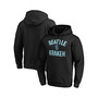 Men's Branded Black Seattle Kraken Big and Tall Victory Arch Pullover Hoodie