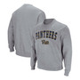 Men's Heathered Gray Pitt Panthers Arch Logo Sweatshirt