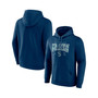 Men's Branded Deep Sea Blue Seattle Kraken Dynasty Pullover Hoodie