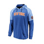 Men's Branded Blue New York Knicks Made To Move Space Dye Raglan Pullover Hoodie
