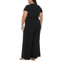 Plus Size V-Neck Jumpsuit