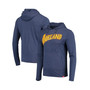 Men's Heathered Navy Golden State Warriors 2020/21 City Edition Rowan Tri-Blend Pullover Hoodie
