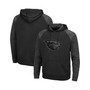 Men's Black Oregon State Beavers Blackout 3.0 Tonal Raglan Pullover Hoodie