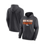 Men's Branded Charcoal Denver Broncos Victory Earned Pullover Hoodie