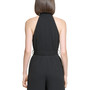 Petite Cropped Halter Jumpsuit