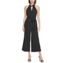 Petite Cropped Halter Jumpsuit
