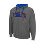 Men's Charcoal Florida Gators Big and Tall Full-Zip Hoodie