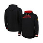 Men's Black Chicago Blackhawks Big and Tall Legendary Raglan Pullover Hoodie