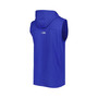 Men's Royal Los Angeles Rams Relay Sleeveless Pullover Hoodie